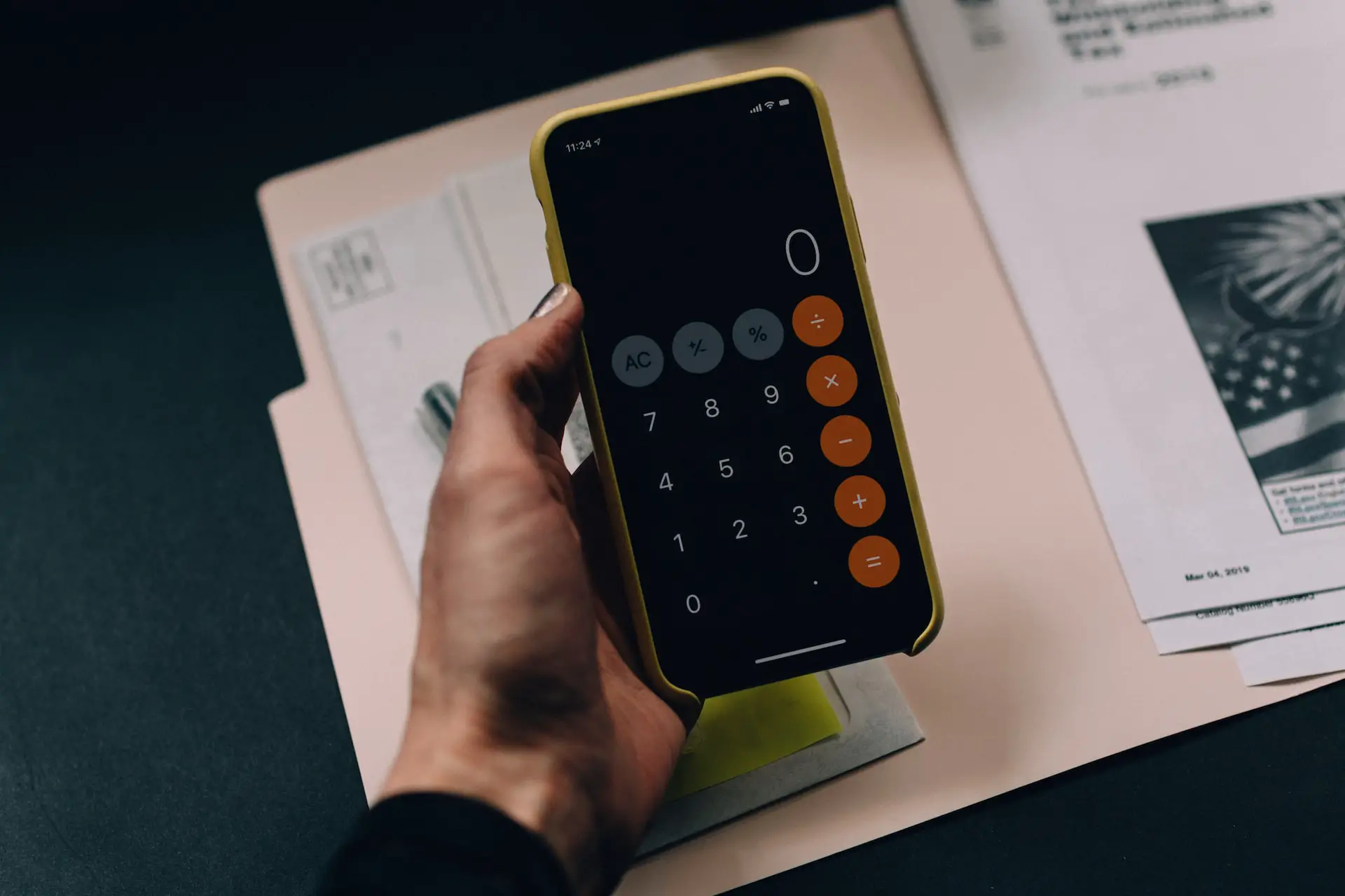 using calculator for managing finances